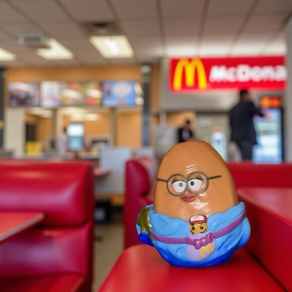 2024 McNugget Buddies #1 WAFFUTU McDonalds KERWIN FROST Toy B4 - Picture 1 of 7